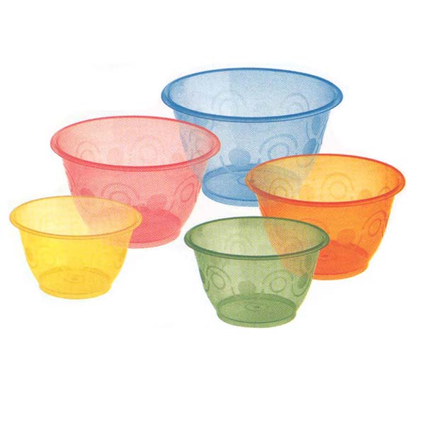 Coppetta Coppa Gelato in Plastica Colore Verde Scuro 80 cc 50 pz.