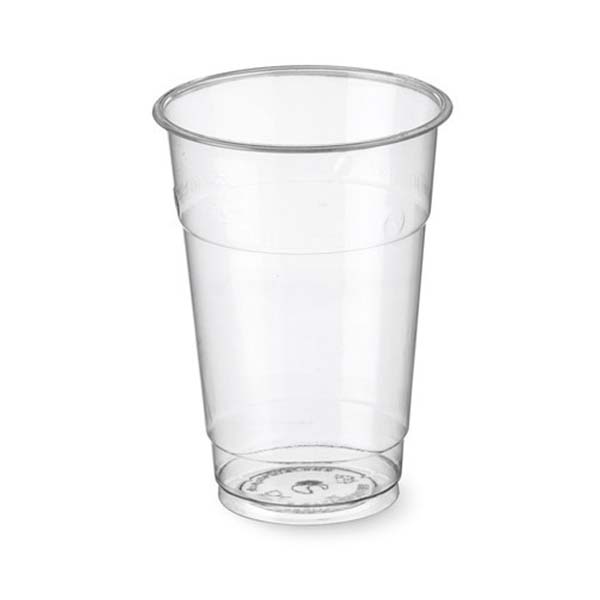 Bicchieri Kristal in Plastica Trasparente Birra Monouso 250 cc - 300 pz