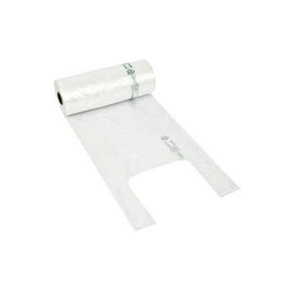 Buste Sacchetti Shopper Rotolo Pre Strappo sui Manici per Alimenti - Varie Misure -
