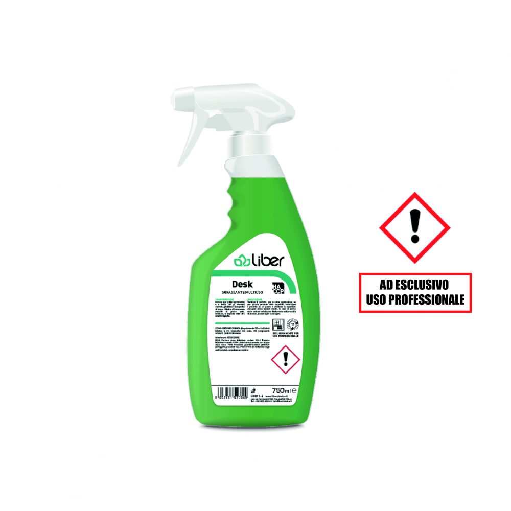 DETERGENTE CON ALTO POTERE SGRASSANTE PER SUPERFICI E PIANI DI LAVORO - 750ml