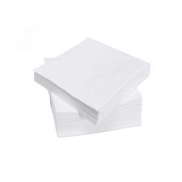 Tovaglioli Cocktail 25x25 Bianchi, 2 veli, per Aperitivo e Buffet - 100 pz.-