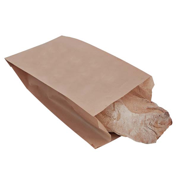 sacchetti di carta kraft avana anche per alimenti - shopper