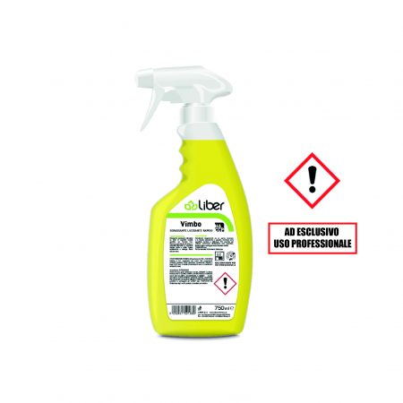 DETERGENTE SGRASSANTE LUCIDANTE RAPIDO PER ACCIAIO INOX - 750ml