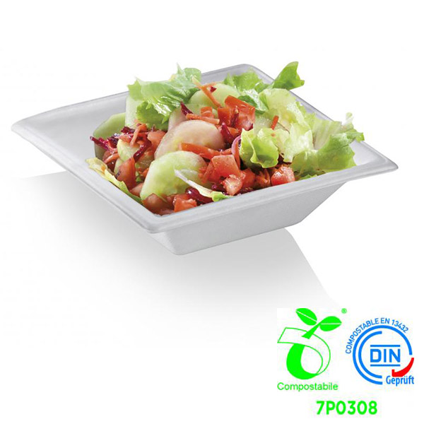 Piatto Fondina SDG Bio in Canna da zucchero “Elegance” 450 ml 500 pz. - N202