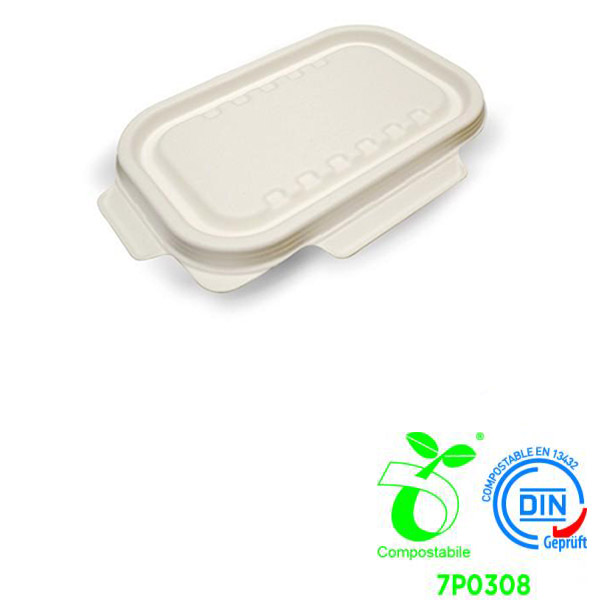 Coperchio Bio SDG Richiudibile per vaschetta 500 - 650 ml 125 Pz.- CRL040