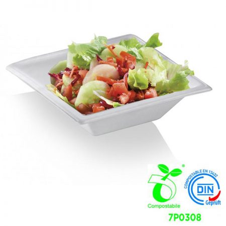 Piatto Fondina SDG Bio in Canna da zucchero “Elegance” 450 ml 500 pz. - N202