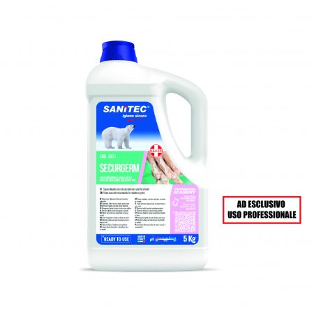 SAPONE DETERGENTE MANI CORPO CON 2 ANTIBATTERICI - 5KG