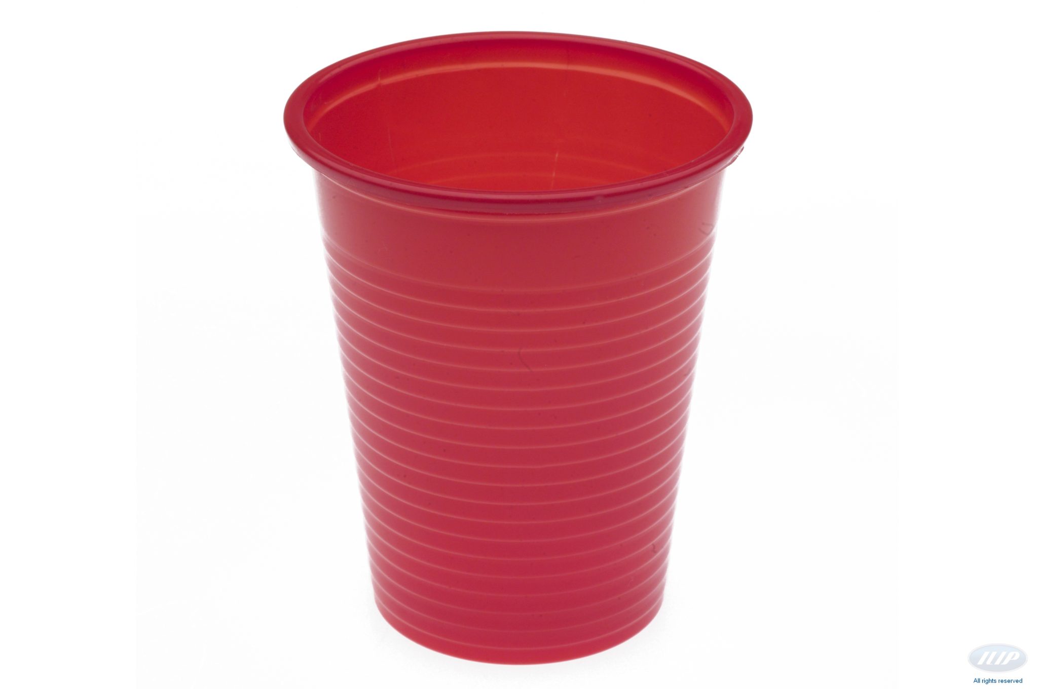 Bicchieri in plastica colorata 250 pz  - ROSSO