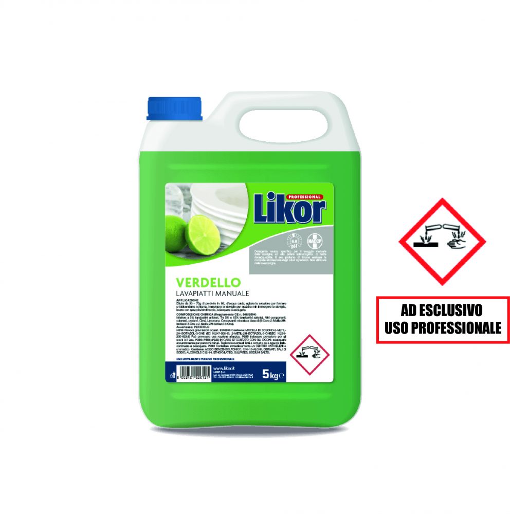 DETERGENTE PIATTI LIMONE LAVAGGIO MANUALE - 5 LITRI