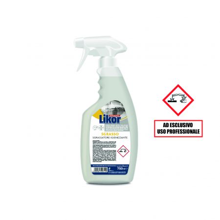 DETERGENTE SGRASSANTE IGIENIZZANTE PER SUPERFICI - 750ML