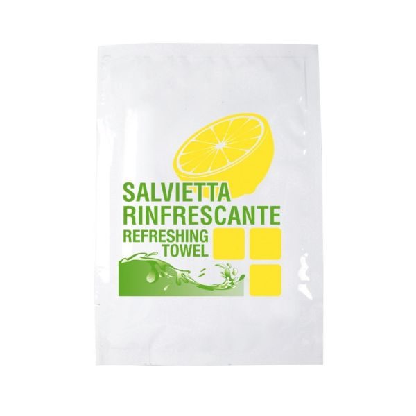 SALVIETTE RINFRESCANTI AL LIMONE - 100PZ