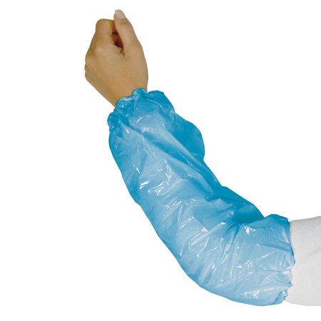 MANICOTTO AZZURRO IN POLIETILENE - 100PZ