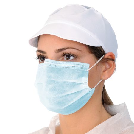 MASCHERINA IN TNT 2 VELI CON ELASTICO - 100PZ