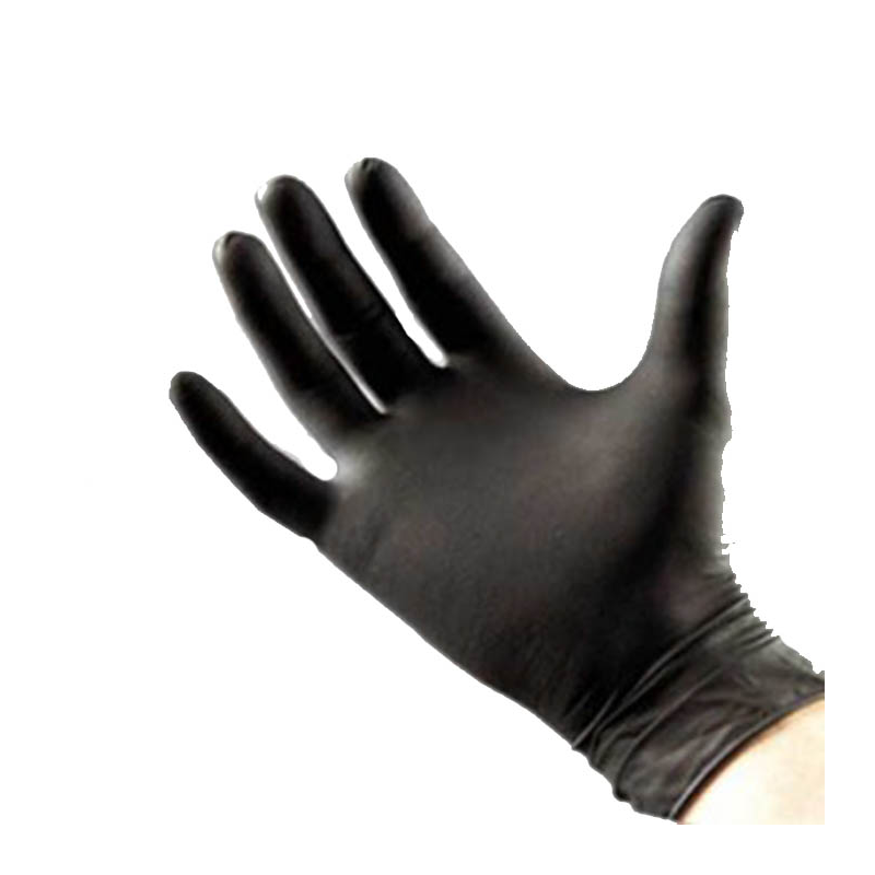 Guanti Monouso TAGLIA M in Nitrile NERI senza polvere 100pz