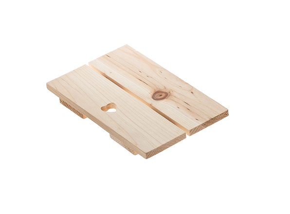 VASSOIO IN LEGNO TAGLIERE IN LEGNO DI ABETE CM 15,5X20X1,8