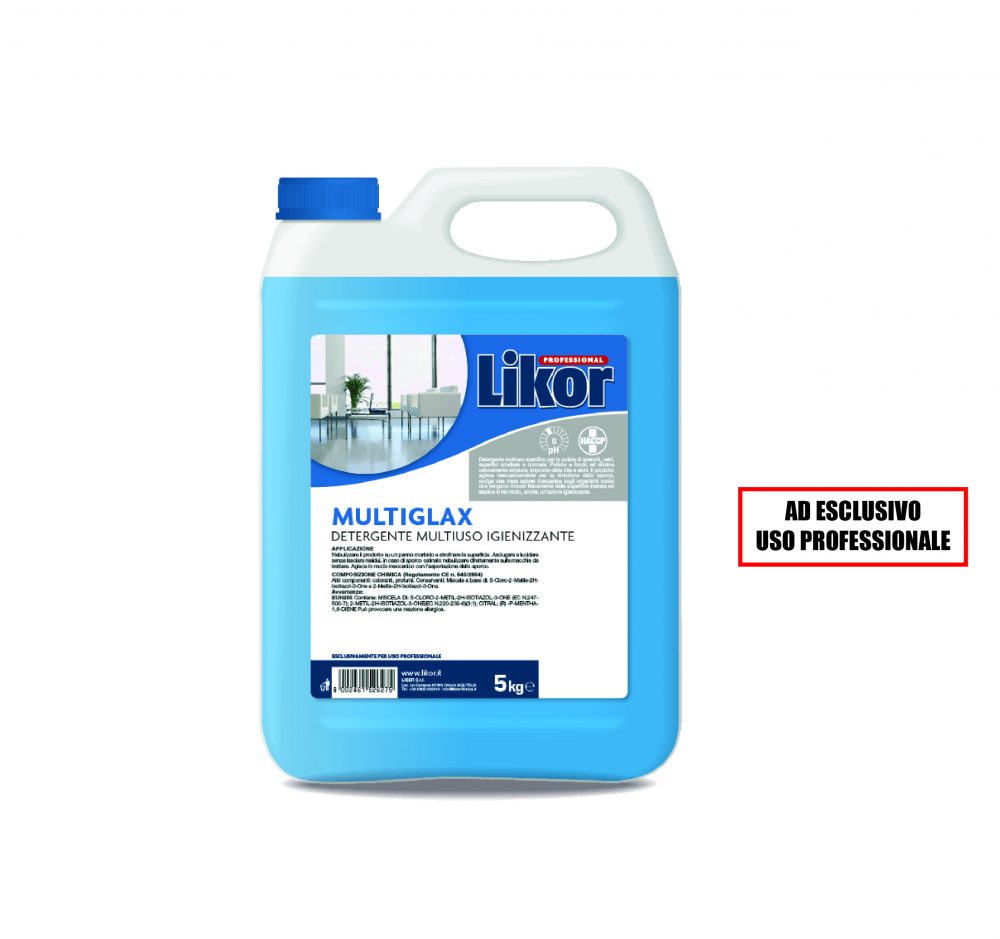 DETERGENTE MULTIUSO IGIENIZZANTE PER SUPERFICI- 5 Litri