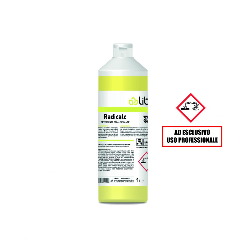 DETERGENTE DISINCROSTANTE WC SANITARI PIASTRELLE PAVIMENTI - 1 Litro