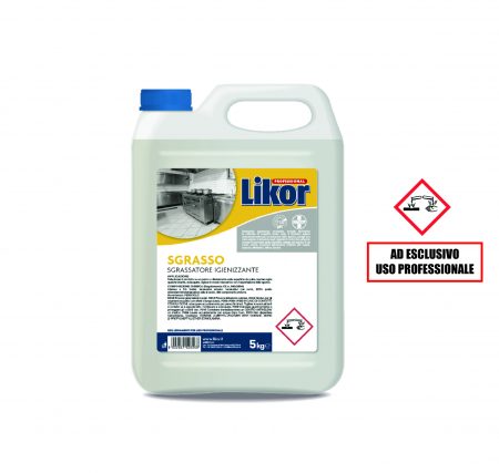 DETERGENTE SGRASSANTE IGIENIZZANTE PER SUPERFICI - 5 Litri