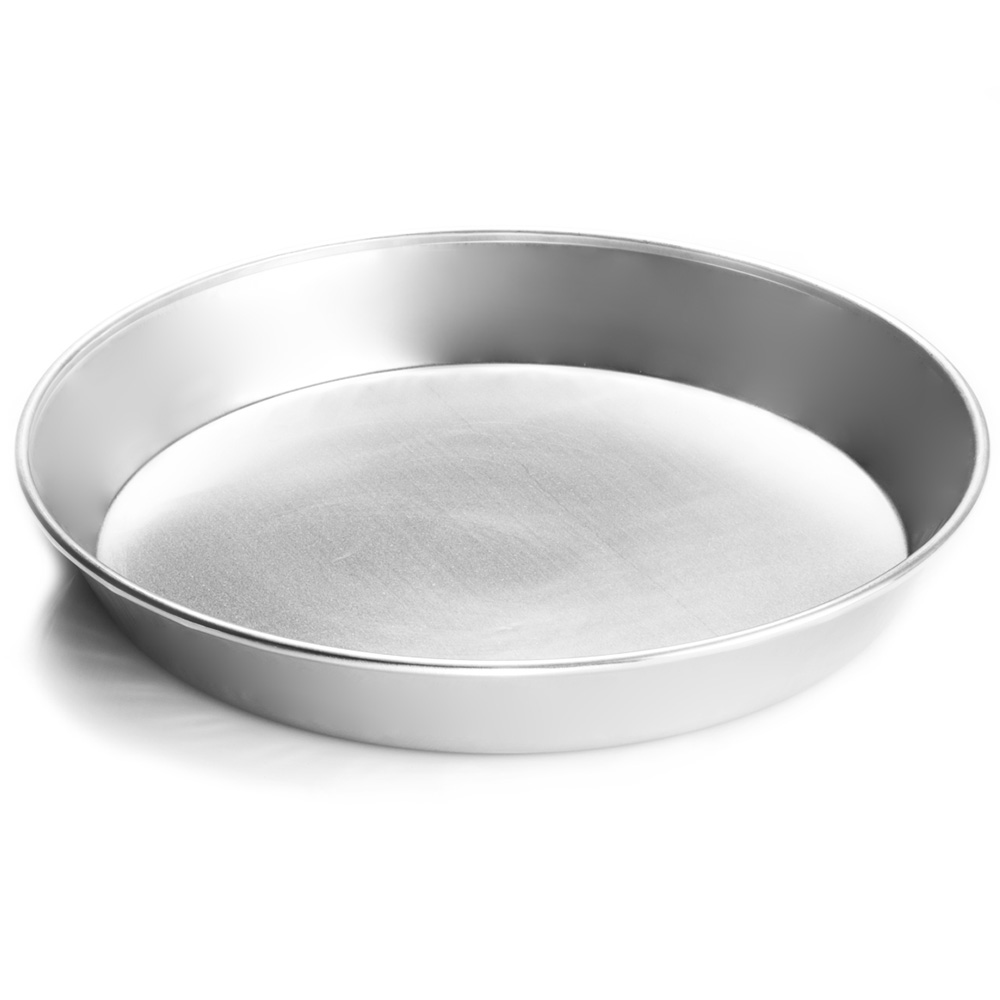 CONTENITORE FORMA COTTURA TORTA IN ALLUMINIO EXTRA RIGIDO RIUTILIZZABILE TONDA - DIAMETRO 30cm - 5 pz